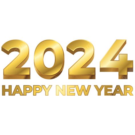 2024 happy new year png
